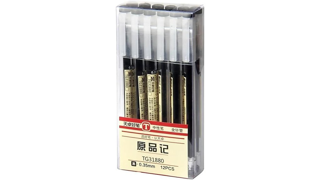 black gel ink pens