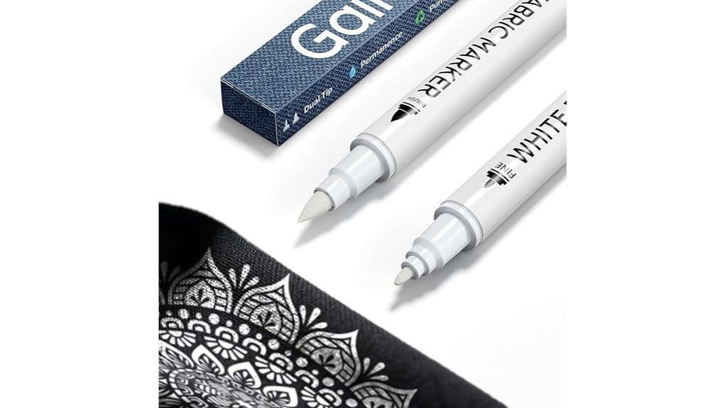 dual tip fabric marker