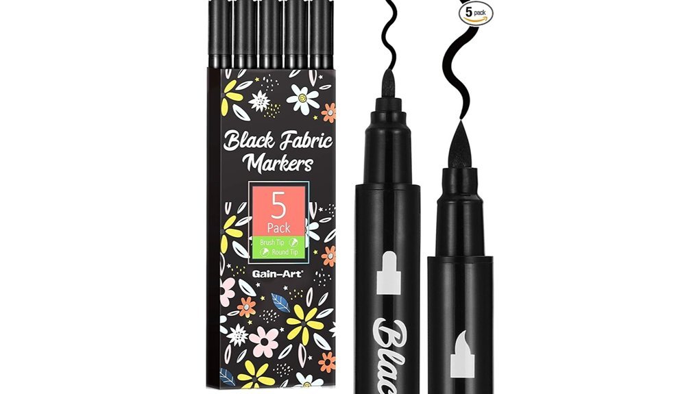 dual tip fabric markers