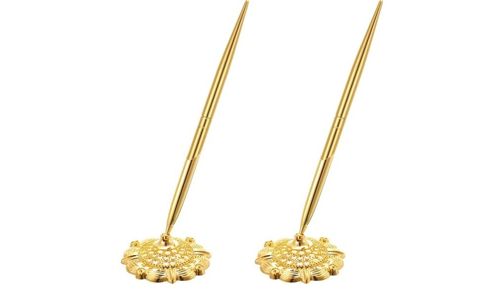 elegant gold wedding set