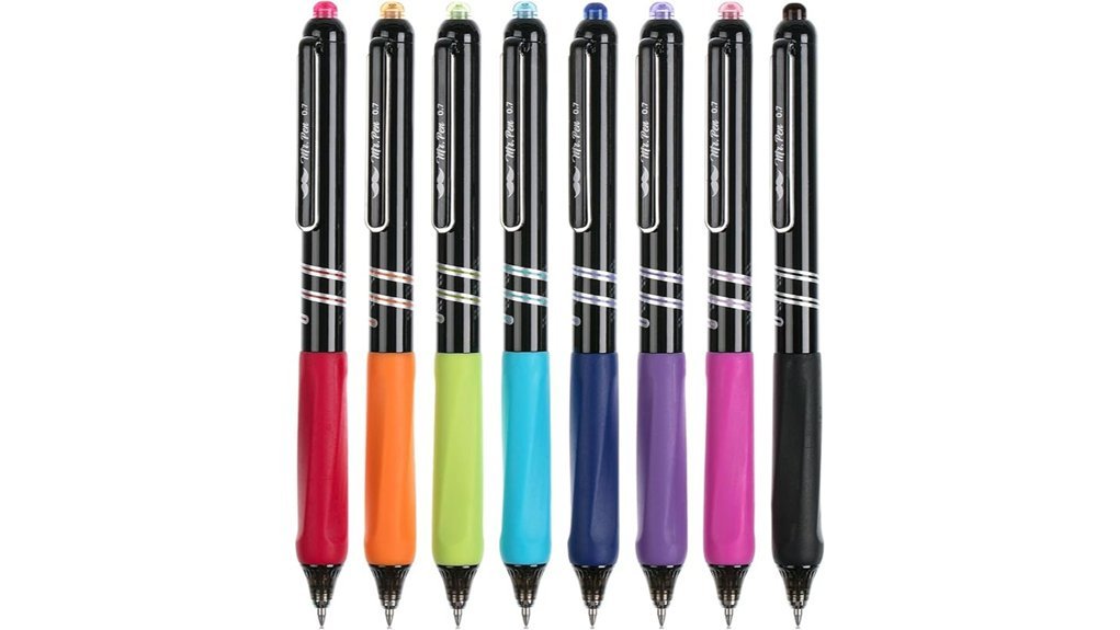 retractable gel pens pack