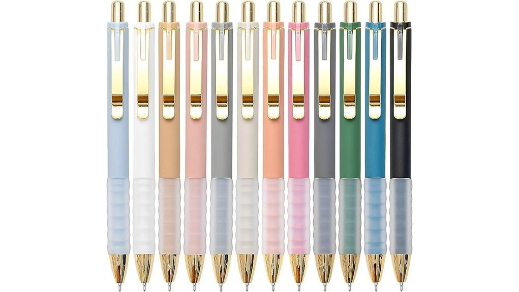soft grip black pens