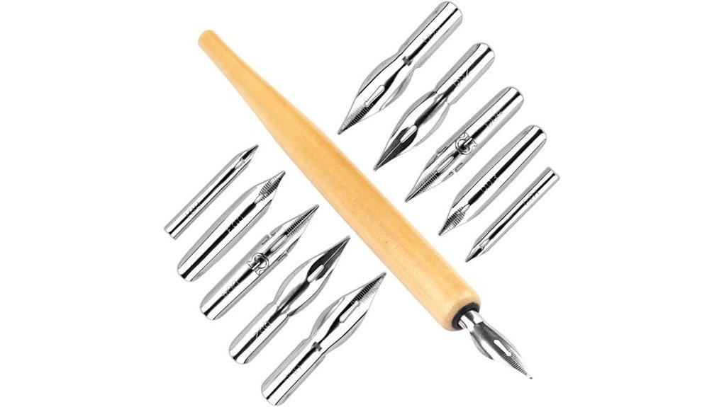 stainless steel comic nibs