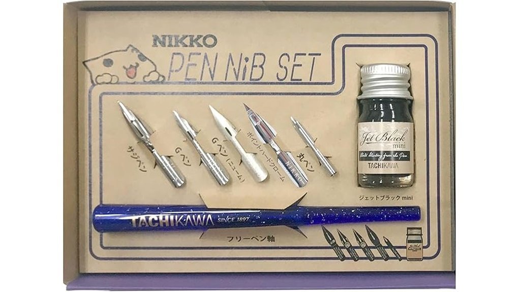 tachikawa manga nib set