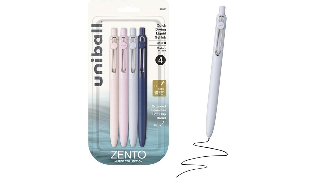 black gel pens set