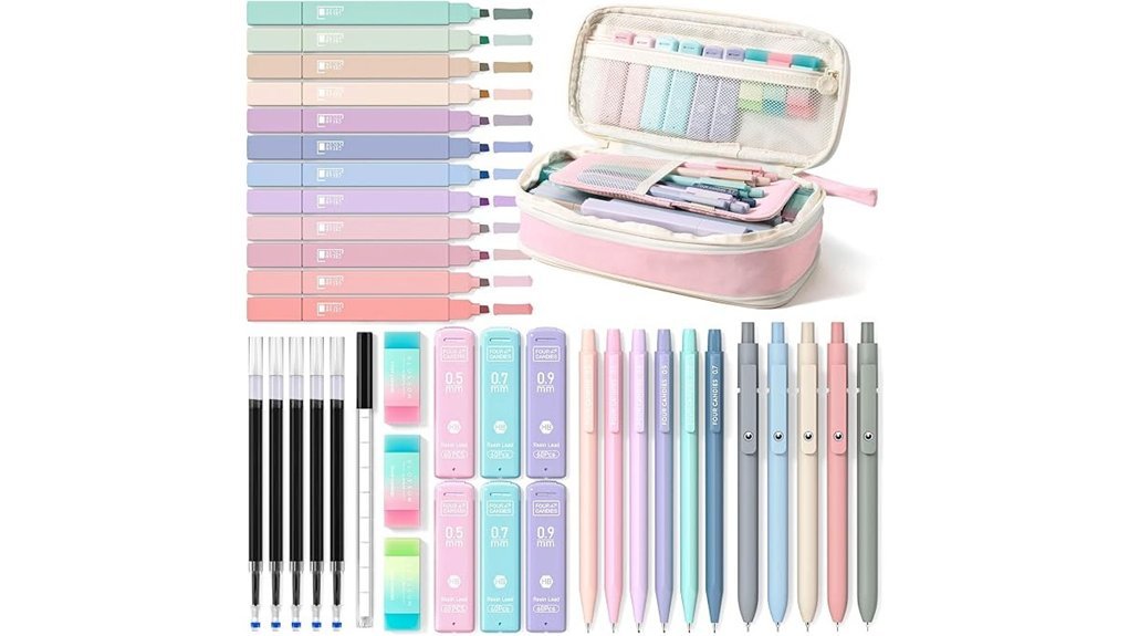 cute pink pencil case
