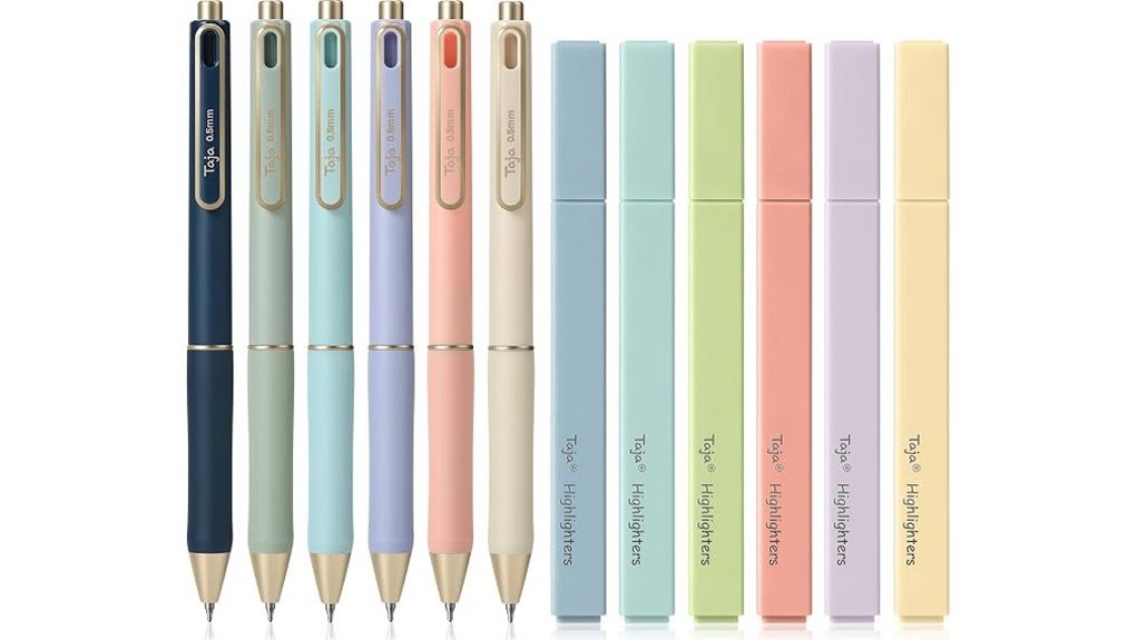 no bleed highlighter set