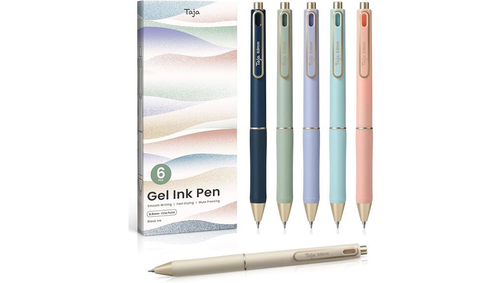 quick drying black gel pens